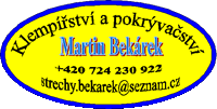 Martin Bekárek - klempířské práce